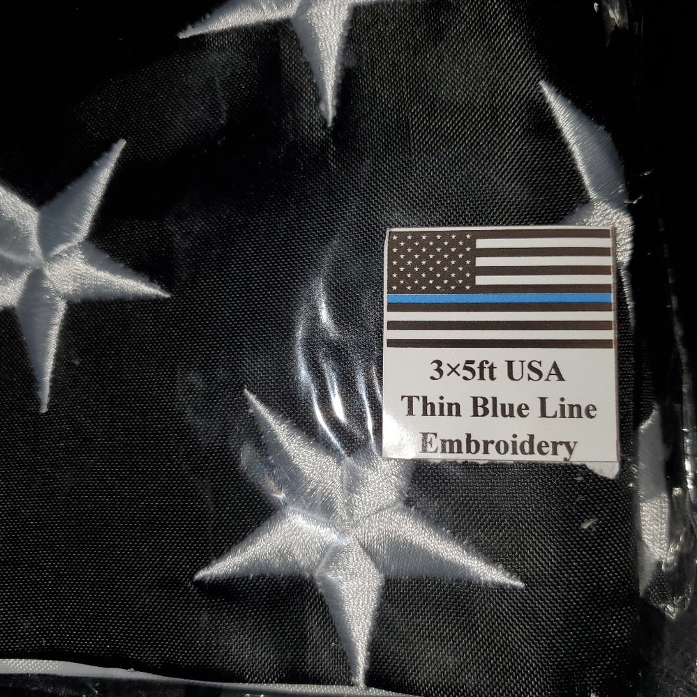 Thin blue line flag